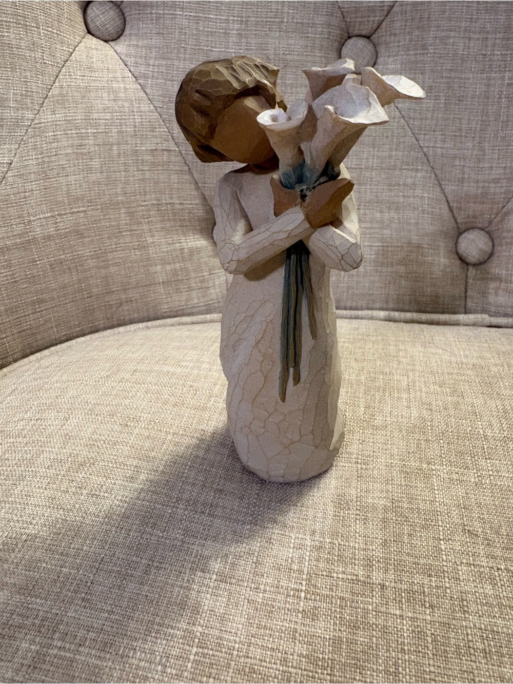 Willow Tree “Beautiful Wishes” Resin Figurine Susan Lordi Dedamco 2010 5 1/ Inch